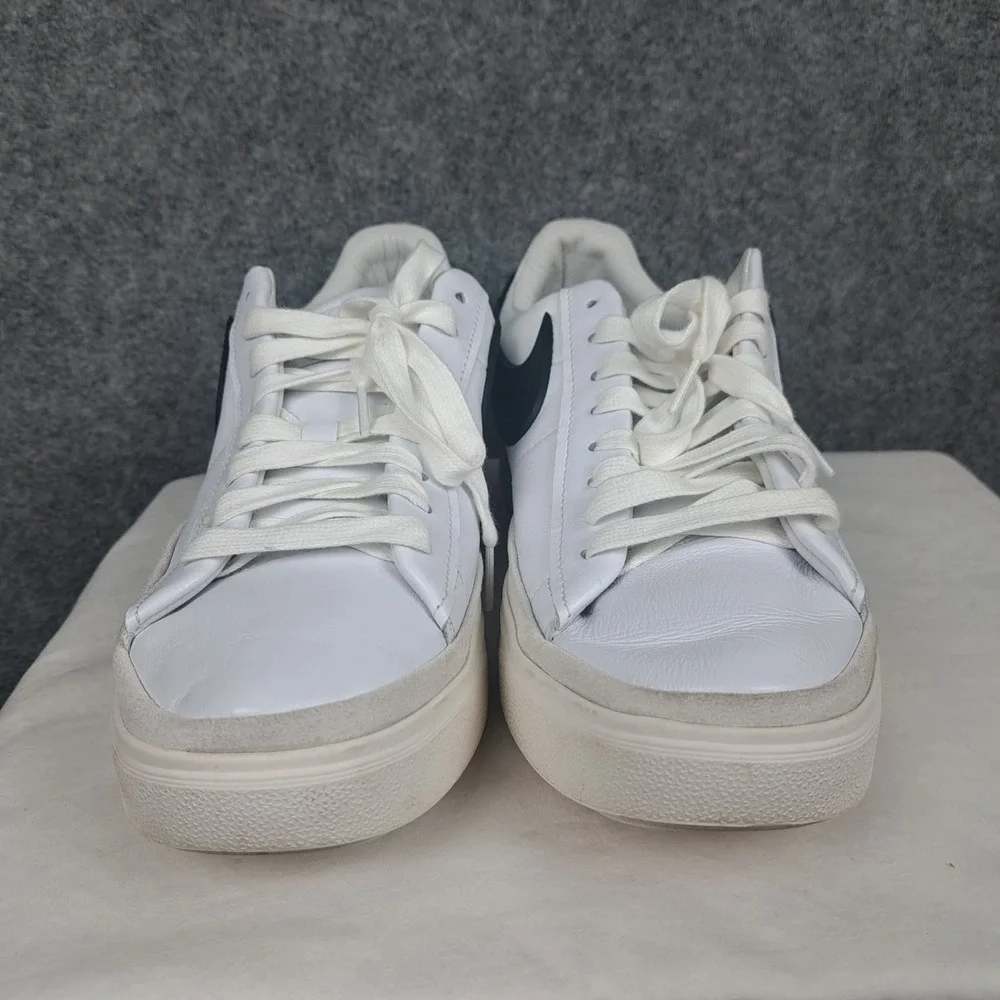 Size 11.5 - Nike Blazer Phantom Low White Black Soft‎ Leather Men